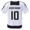 Voetbalshirt 'Zwart en wit' bedrukken eigen naam