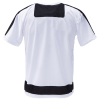 Voetbalshirt 'Zwart en wit' bedrukken achterkant