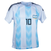 Argentinië thuis fan voetbalshirt Messi