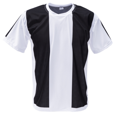 Voetbalshirt 'Zwart en wit' bedrukken