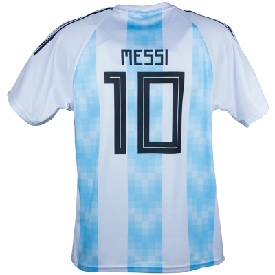Argentinië thuis fan voetbalshirt Messi