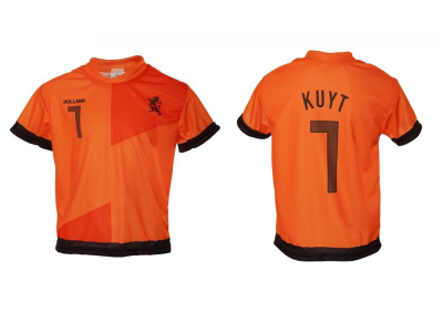 Nederland thuis fan voetbalshirt Kuyt