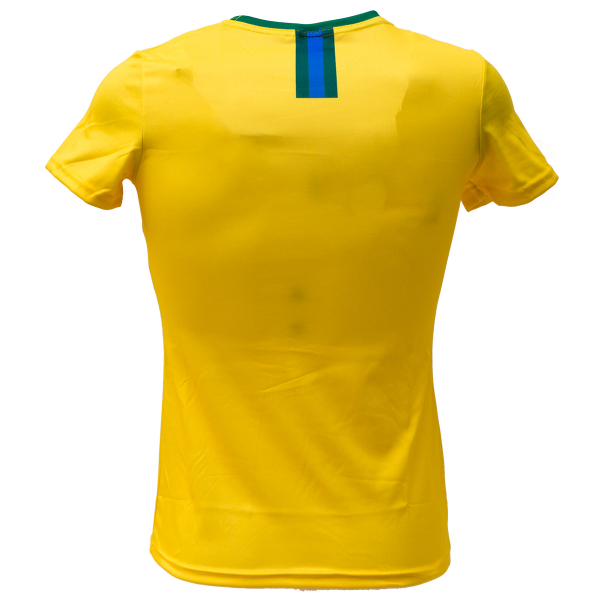 Voetbalshirt dames 'Brazilië thuis'
