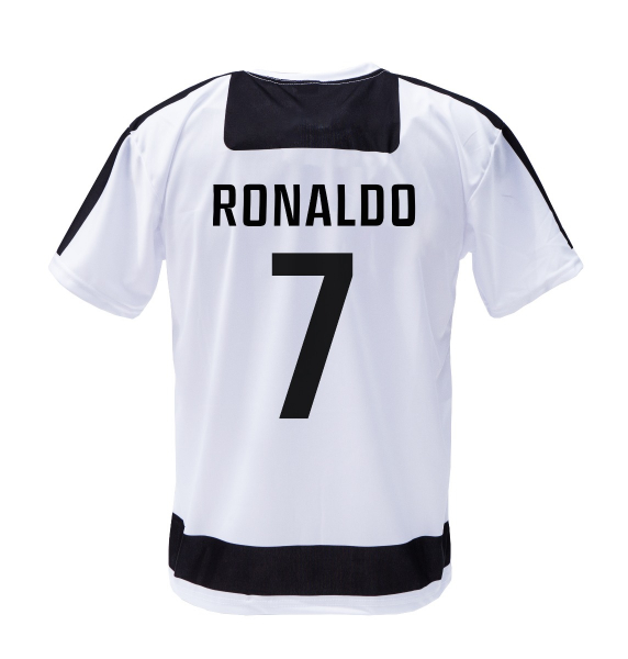 Beschikbaar fort de begeleiding Voetbalshirt 'Ronaldo' | Goedkope voetbalshirts met eigen naam