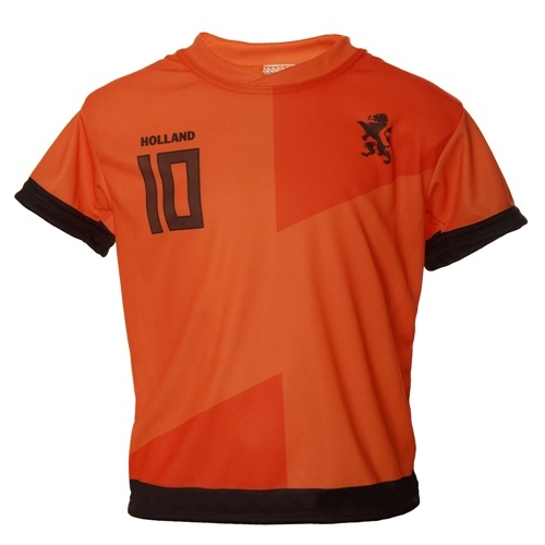 Nederland thuis fan voetbalshirt Sneijder